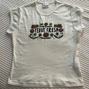 Teddy fresh babydoll tee